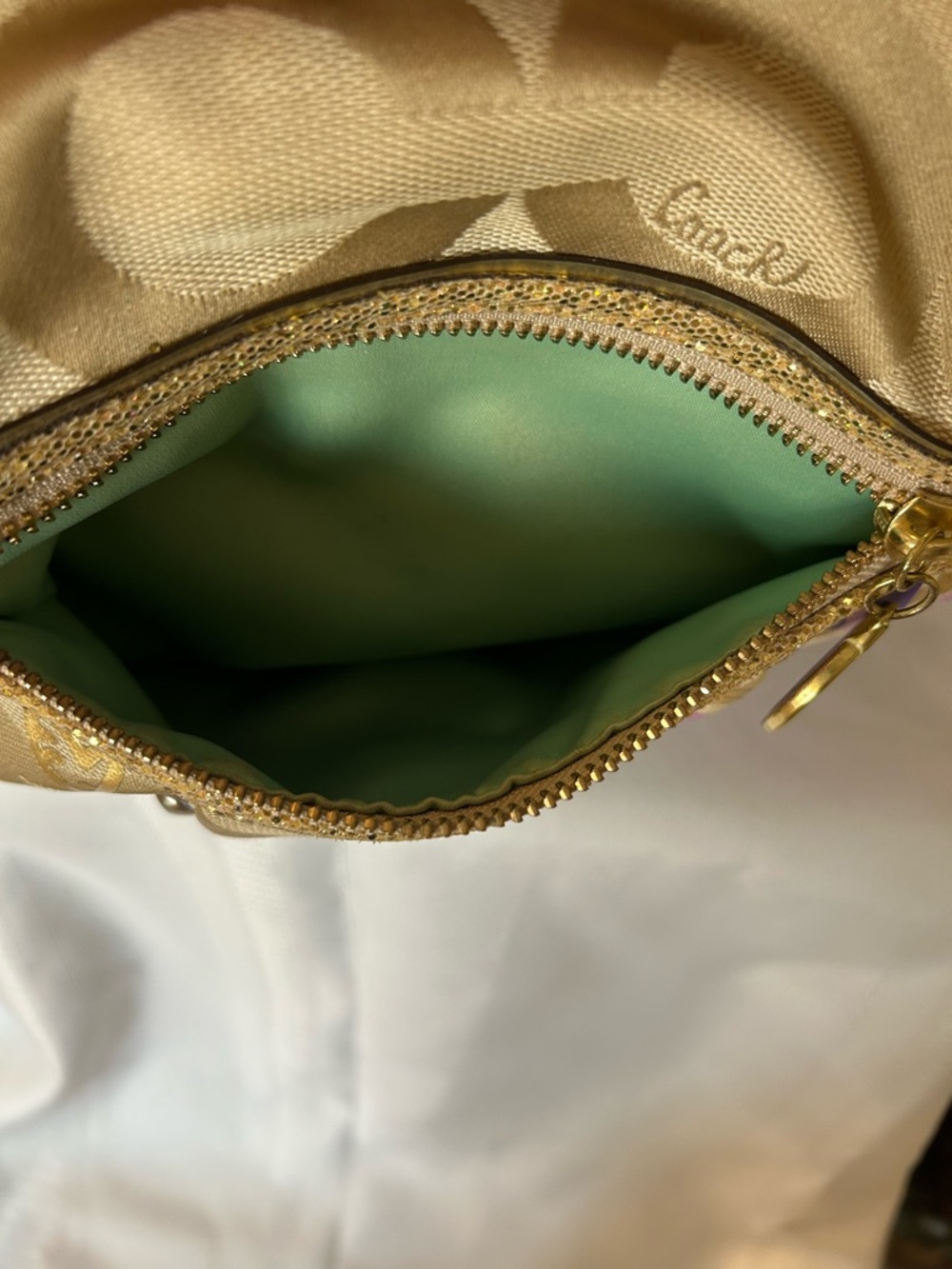 COACH Poppy Multicolor Signature Hobo Bag - Picture 6 of 16